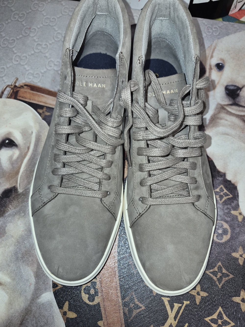 Cole Haan Men’s Grey Suede Casual Sneakers